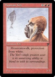Mountain Yeti - Legends
