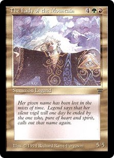 The Lady of the Mountain - Legends