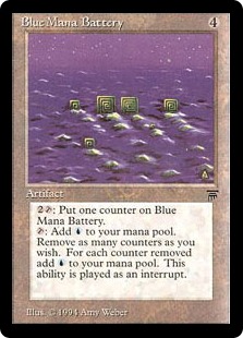 Blue Mana Battery - Legends