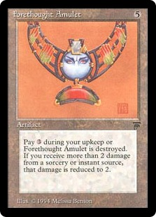 Forethought Amulet - Legends