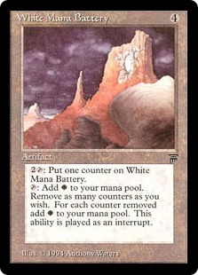 White Mana Battery - Legends