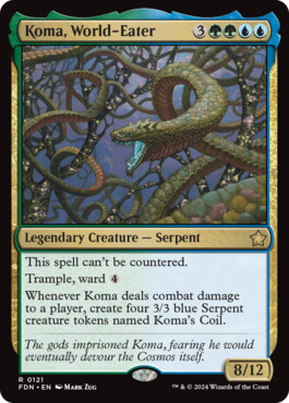 Koma, World-Eater - Magic: The Gathering Foundations