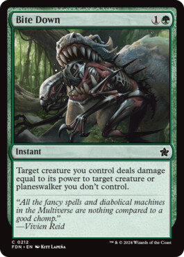 Bite Down - Magic: The Gathering Foundations