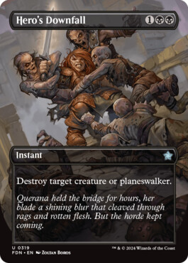 Hero's Downfall - Magic: The Gathering Foundations