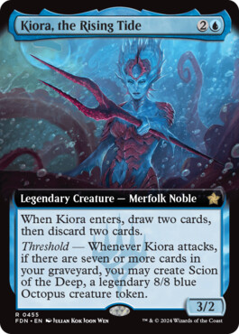Kiora, the Rising Tide - Magic: The Gathering Foundations