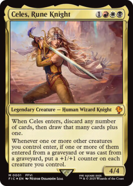 Celes, Rune Knight - Final Fantasy Commander