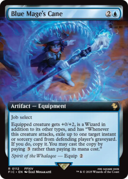 Blue Mage's Cane - Final Fantasy Commander