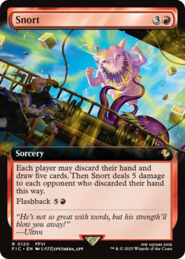 Snort - Final Fantasy Commander