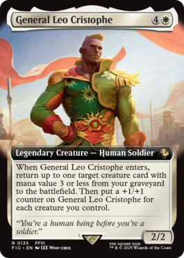 General Leo Cristophe - Final Fantasy Commander