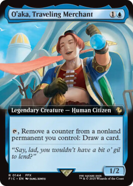 O'aka, Traveling Merchant - Final Fantasy Commander