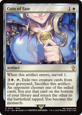 Coin of Fate - Final Fantasy Commander
