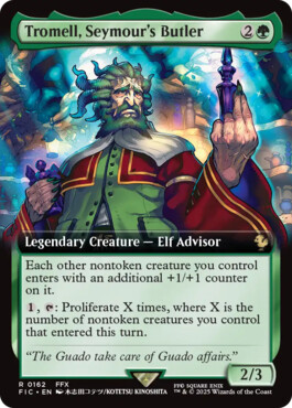 Tromell, Seymour's Butler - Final Fantasy Commander