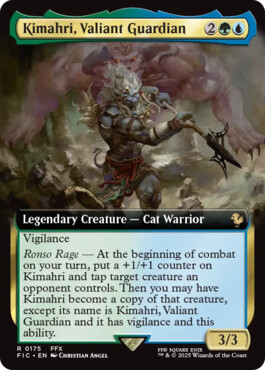 Kimahri, Valiant Guardian - Final Fantasy Commander