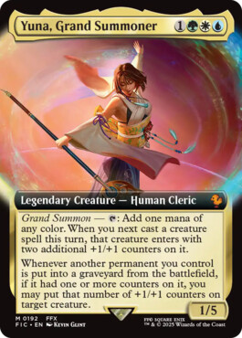 Yuna, Grand Summoner - Final Fantasy Commander