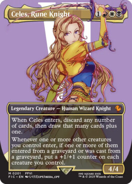 Celes, Rune Knight - Final Fantasy Commander