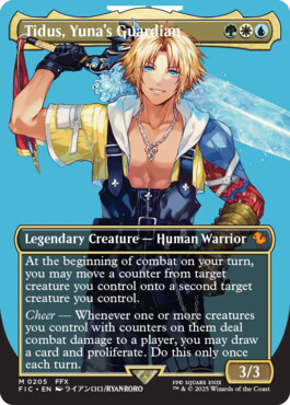Tidus, Yuna's Guardian - Final Fantasy Commander