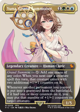 Yuna, Grand Summoner - Final Fantasy Commander