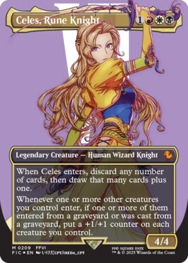 Celes, Rune Knight - Final Fantasy Commander