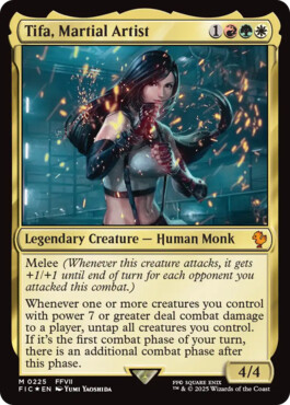 Tifa, Martial Artist - Final Fantasy Commander