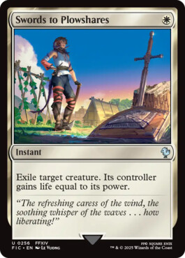 Swords to Plowshares - Final Fantasy Commander