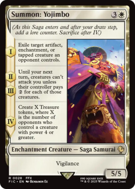 Summon: Yojimbo - Final Fantasy Commander