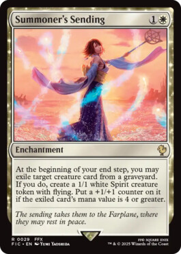 Summoner's Sending - Final Fantasy Commander