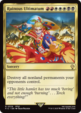 Ruinous Ultimatum - Final Fantasy Commander