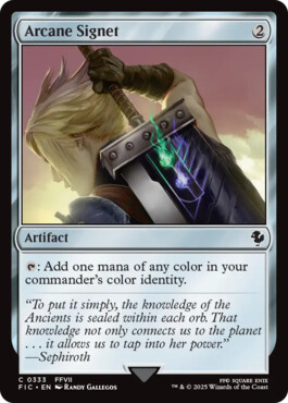 Arcane Signet - Final Fantasy Commander