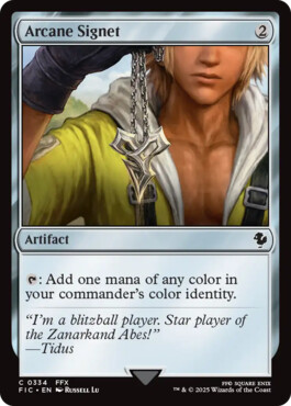 Arcane Signet - Final Fantasy Commander