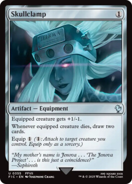 Skullclamp - Final Fantasy Commander