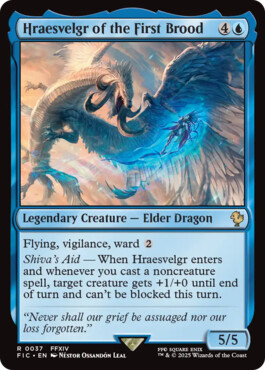 Hraesvelgr of the First Brood - Final Fantasy Commander