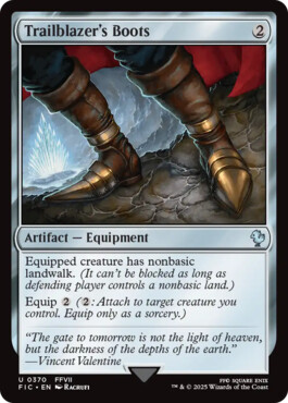 Trailblazer's Boots - Final Fantasy Commander