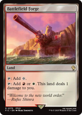 Battlefield Forge - Final Fantasy Commander