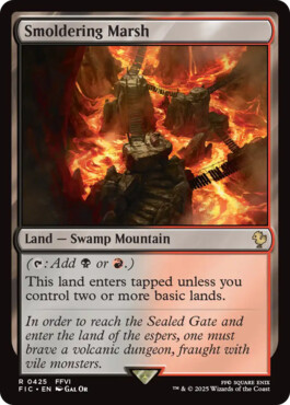 Smoldering Marsh - Final Fantasy Commander