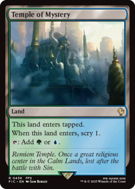 Temple of Mystery - Final Fantasy Commander