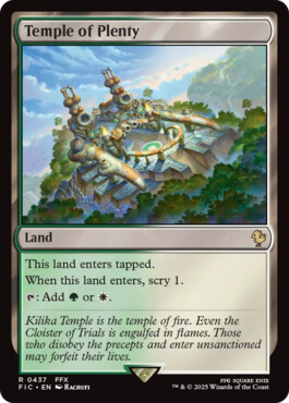 Temple of Plenty - Final Fantasy Commander