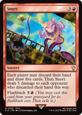 Snort - Final Fantasy Commander