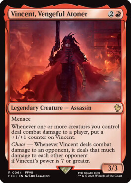 Vincent, Vengeful Atoner - Final Fantasy Commander