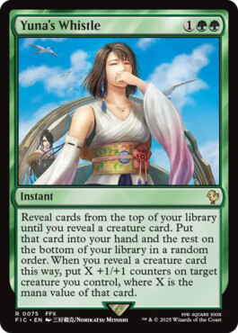 Yuna's Whistle - Final Fantasy Commander