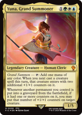 Yuna, Grand Summoner - Final Fantasy Commander