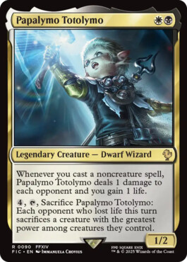 Papalymo Totolymo - Final Fantasy Commander