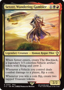 Setzer, Wandering Gambler - Final Fantasy Commander