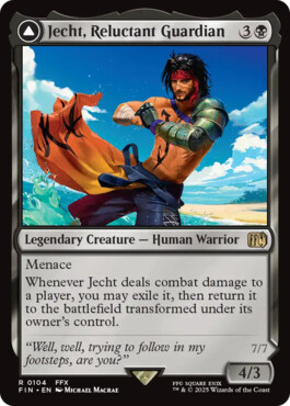 Jecht, Reluctant Guardian -> Braska's Final Aeon - Final Fantasy