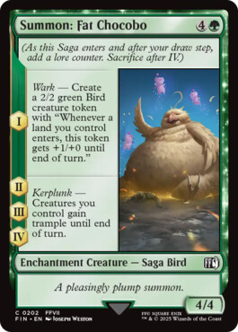 Summon: Fat Chocobo - Final Fantasy
