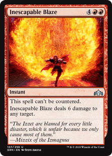 Inescapable Blaze - Guilds of Ravnica