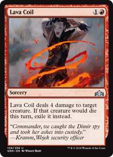 Lava Coil - Guilds of Ravnica