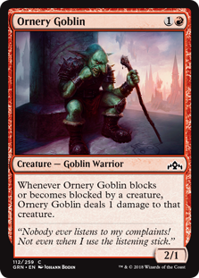 Ornery Goblin - Guilds of Ravnica