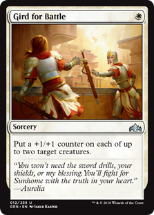 Gird for Battle - Guilds of Ravnica