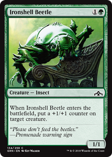 Ironshell Beetle - Guilds of Ravnica