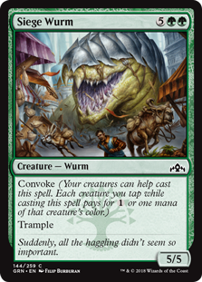 Siege Wurm - Guilds of Ravnica